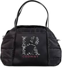 Bolso Bowling Negro Acolchado con Pedrería - LOLA CASADEMUNT