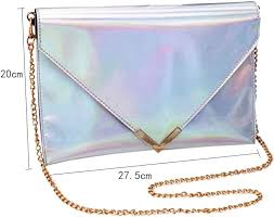 Bolso Cruzado Mujer LA HUATE 167 Plata