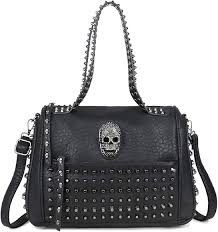 Bolso Punk AlwaySky con Calavera para Mujer