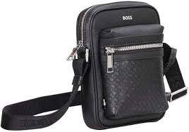 BOSS Zair_M_NS: Reporter con Zip para Hombre - Negro Talla Única