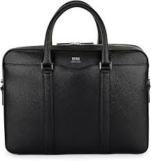 BOSS ONESI Signature_S: Bolso Negro para Hombre