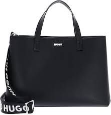 Bolso de Mano HUGO Bel Tote para Mujer – Negro