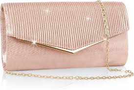 Bolsos de Fiesta Larcenciel: Elegancia Champán