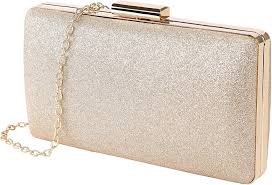 Clutch Dorado de Noche para Mujeres