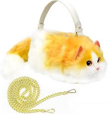 Bolso Bandolera Esponjoso y Realista HUIJUFU