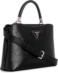 Bolso Satchel GUESS Gizele Negro