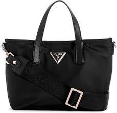 Bolso Cruzado GUESS Latona para Mujer - Negro