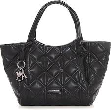 Shopper Negro Emporio Armani - Moda Elegante