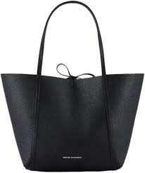 Bolso Tote Reversible Grande con Logo Armani Exchange