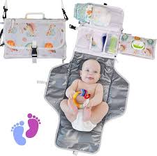 TailoKids ® - Cambiador Portátil Acolchado para Bebé