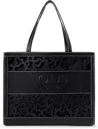 Bolso Shopping Amaya Kaos Shock XL Negro de TOUS