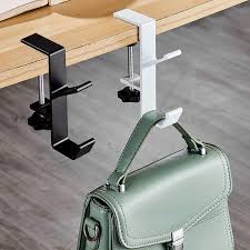 HAOXYO 2 Piezas: Colgador Antideslizante Ajustable para Bolsos