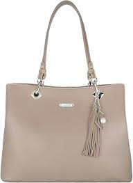 Bolso de Hombro Grande de Cuero para Mujer - David Jones