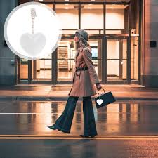 OSALADI Luz LED Corazón para Bolso