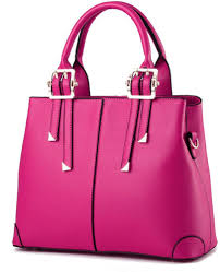Bolso de Mano de Cuero PU con Cremallera y Borlas