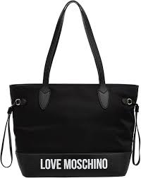 Bolso Shopping Negro Love Moschino para Mujer
