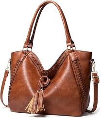 Bolsos de Mujer VINBAGGE: Shopper con Flecos y Bandolera