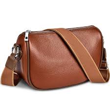 Bolso Bandolera Marrón Pequeño para Mujer KTUEOV