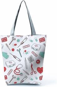 Bolsa de Enfermera Tydezjl de Lona con Diseño