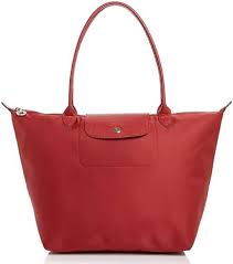 Bolso Grande Le Pliage Neo Rojo de LongChamp