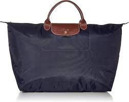 Bolso de Tela Azul Marino para Mujer - Longchamp