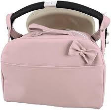 Bolso Carrito Bebé Rosa Maquillaje - Danielstore