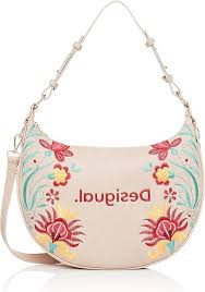 Bolso de Hombro Desigual Adaggio Siberia Crudo