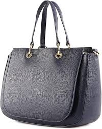 Bolso Satchel TH Emblem Azul de Tommy Hilfiger para Mujer