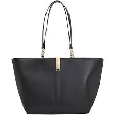 Bolso Tote Grande Negro Tommy Hilfiger para Mujer