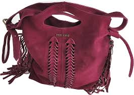 Bolso Pepe Jeans María Burdeos - Piel Nobuk