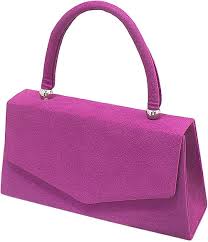 Bolso de Fiesta de Ante Sintético para Mujer