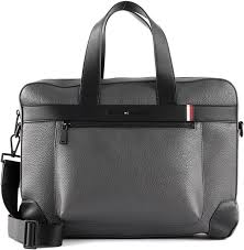 Bolso Bandolera Masculino Tommy Hilfiger Gris