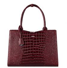 Bolso Bandolera Croco - Estilo Elegante para Laptop