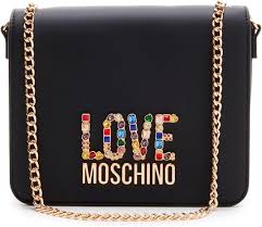Bolsa Love Moschino para Mujer - Asa Larga Negra