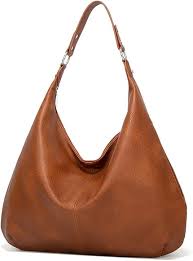 Ashioup Hobo - Bolso de Hombro de Piel Sintética para Mujer