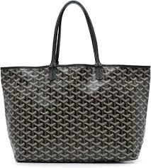 Bolso Tote Goyardine Saint Louis PM Negro - Segunda Mano