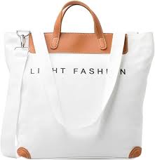 Bolso Multifuncional Grande de Lona para Mujer