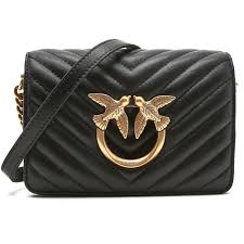 Bandolera Negra Love de Pinko
