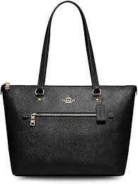 Bolso de Piel COACH Gallery para Mujer - Negro Grande