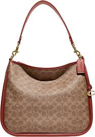 Bolso de Hombro Cary de Lona - Tan Rust
