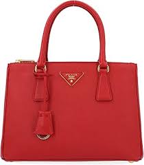 Bolso de Mano Prada Rojo - Lujo para Mujer