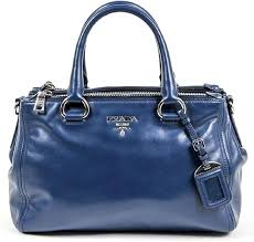 Bolso Tote de Piel Suave Prada BN2866 Nero para Dama
